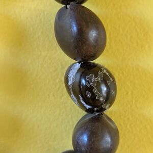 Black Beaded Necklace